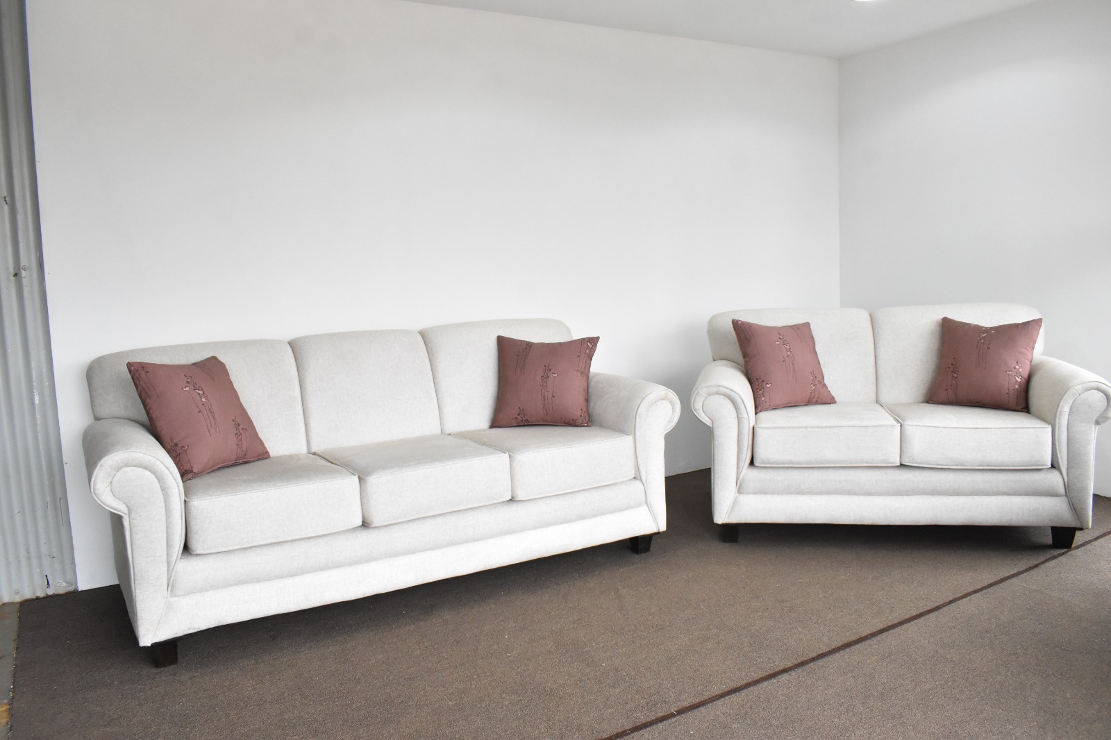 The Limuru in Cream chenille