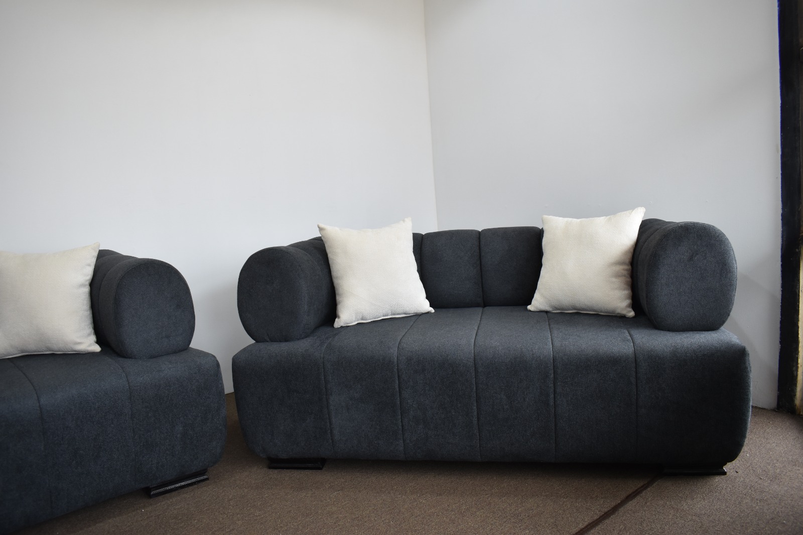 The Amboseli in Charcoal bouclé